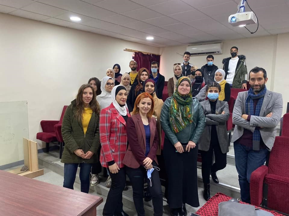  جامعة الزرقاء - محاضرات التصميم والإنشاء بالتعاون مع المكتب الأيقوني