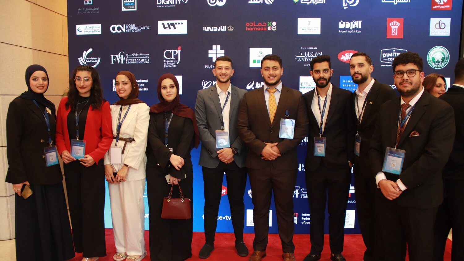 طلبة إعلام الزرقاء يختتمون مشاركتهم في ملتقى مستقبل الإعلام والاتصال الرابع