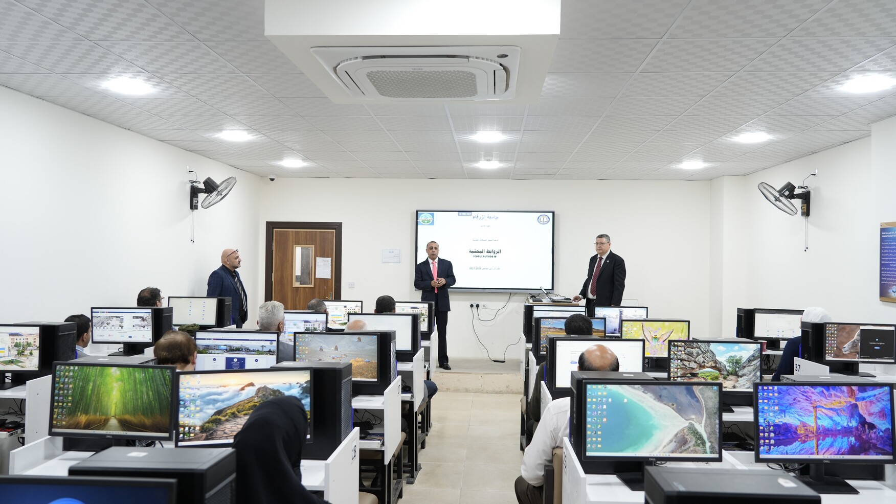 كلية الاداب في جامعة الزرقاء تعقد دورة تدريبية حول أنظمة البحث العلمي