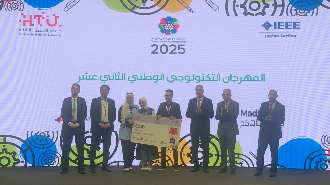 جامعة الزرقاء تحقق المركز الثالث في مشروعين بفعاليات المهرجان التكنولوجي الوطني الثاني عشر