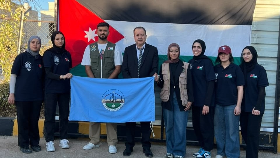 جامعة الزرقاء تشارك في انطلاق فعاليات برنامج "سابلة الحسن 2026"